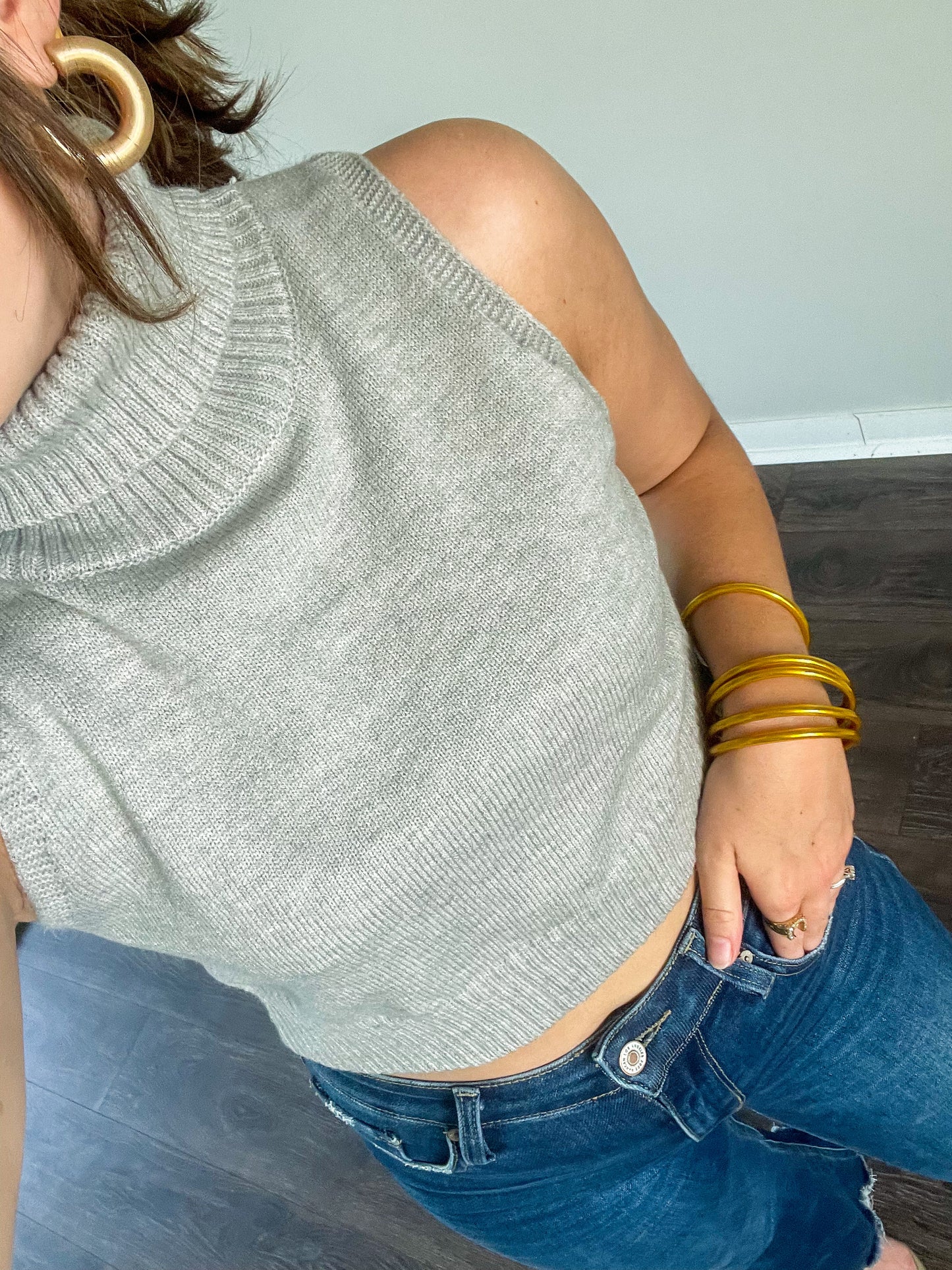 Lainey Turtle Neck Knit Top