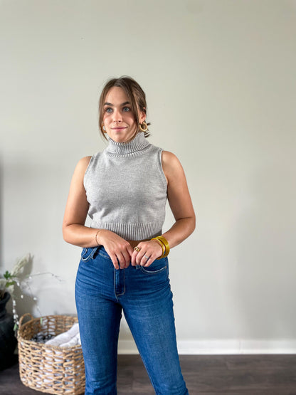 Lainey Turtle Neck Knit Top